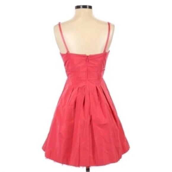 BCBGMAXAZRIA Pleated Strappy Dress 4 – Elegant Formal Cocktail Dress - Picture 6 of 10